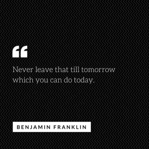 Ben Franklin quote